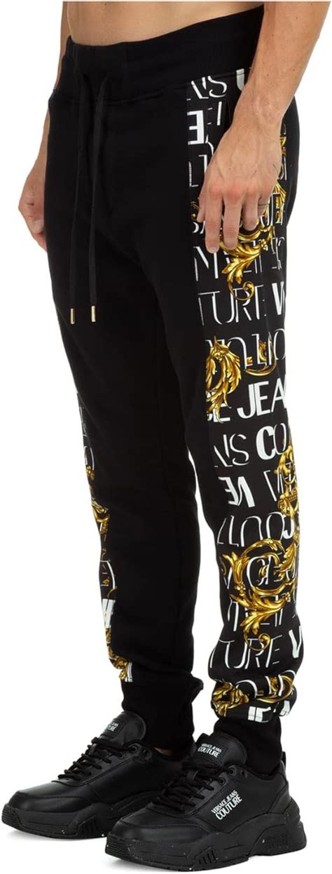 pantalone versace uomo tuta|Pantaloni sport Versace .